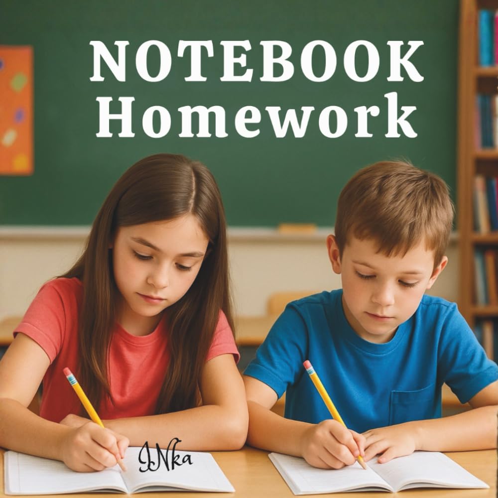 Notebook Homework: Funny Gift Journal For Boys Girls Men Women Planner For Kids