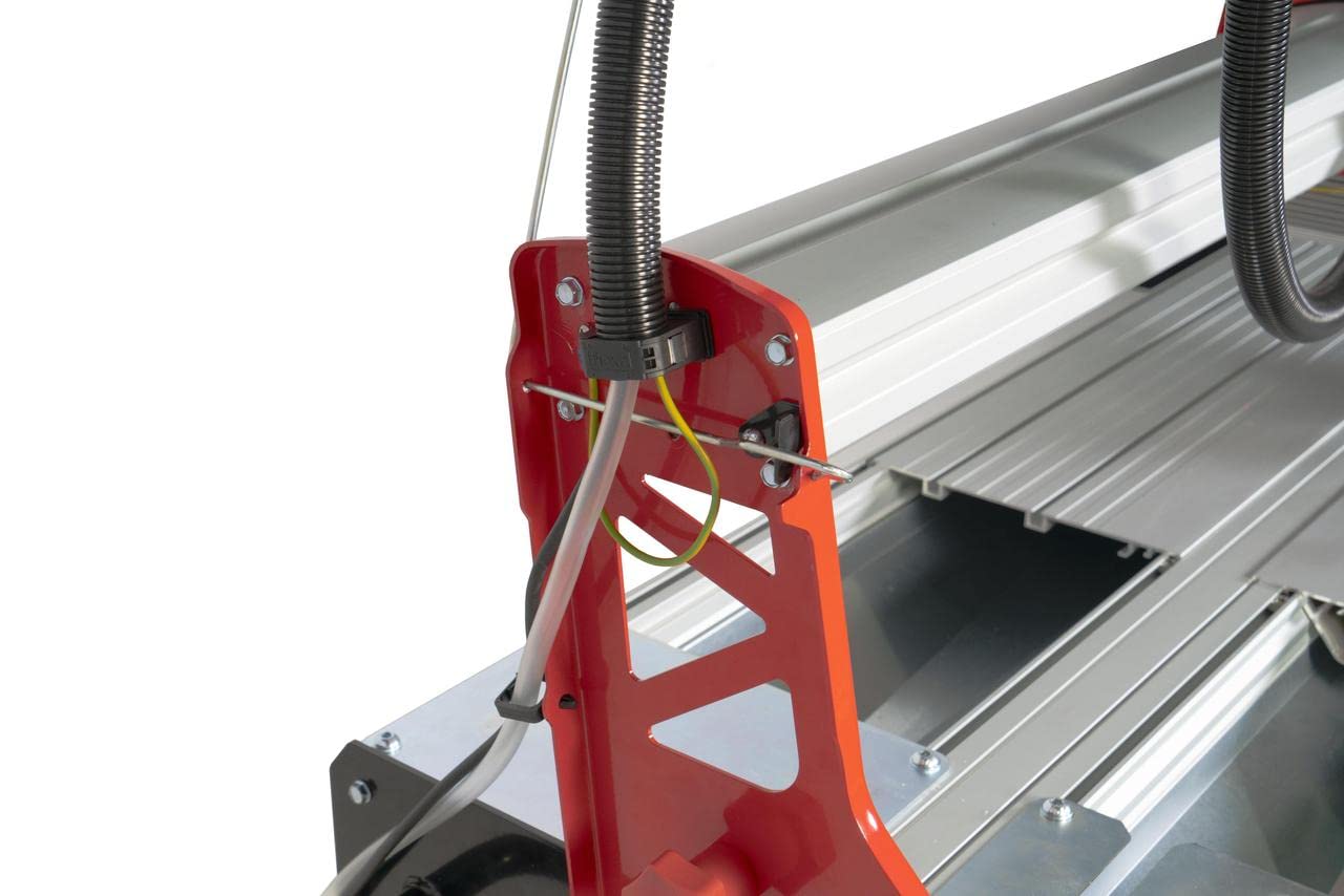 RUBI Máquina de Corte de Azulejos de Agua Corte intensivo de Porcelánico, Gres y Baldosa Cerámica Uso ocasional en Corte de Piedra Natural como Mármol o Granito DCX-250 XPERT 1550, 155 cm