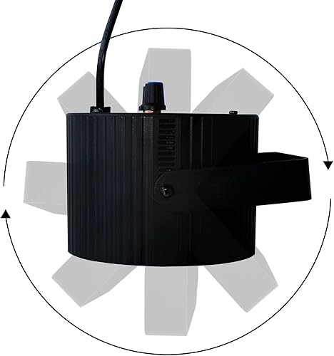 Miniatura 18 de ENUOLI Mini luz estroboscópica, 32 bombillas LED superbrillantes para Halloween, control de velocidad de flash variable luces intermitentes