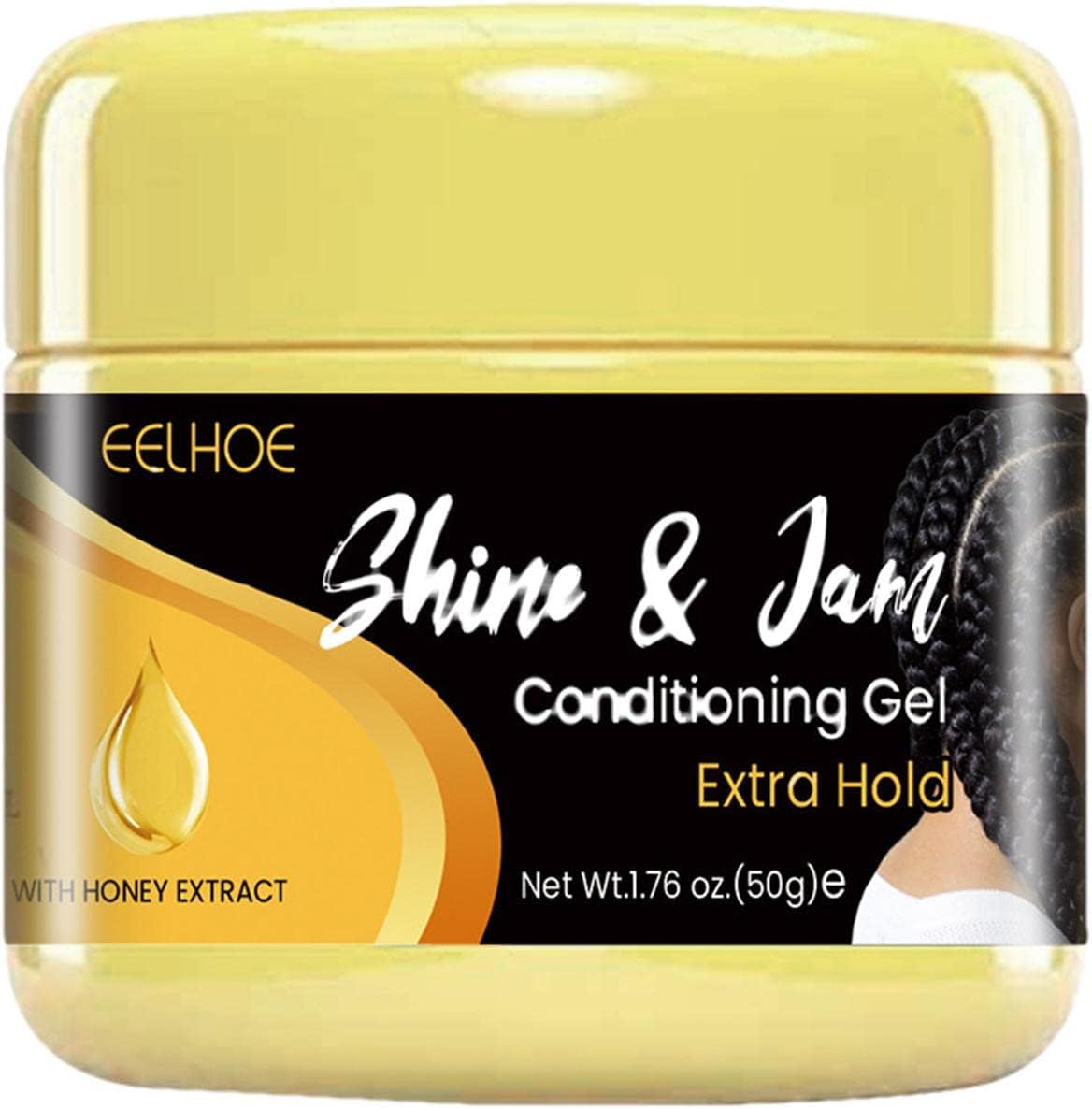 Shine N Jam Conditioning Gel Extra Hold, Regular Hold, Natural