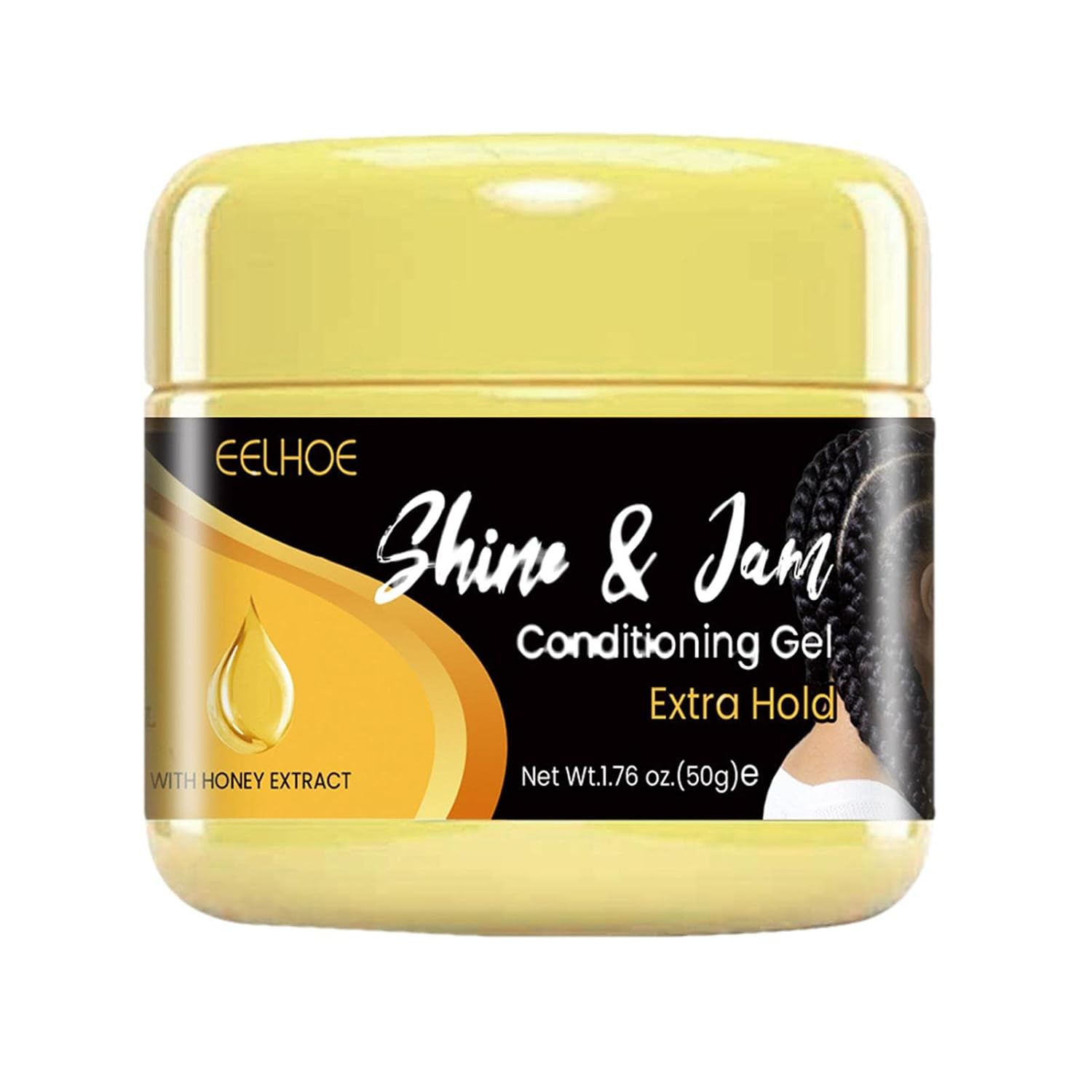 Shine N Jam Conditioning Gel Extra Hold, Regular Hold, Natural