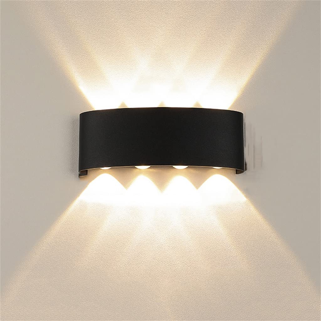 Lampe murale étanche RAGGZZ applique éclairage extérieur intérieur noire 8W Svart - 6