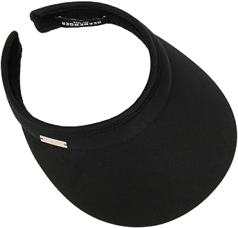 Seeberger Azalee Visor Women Black One Size