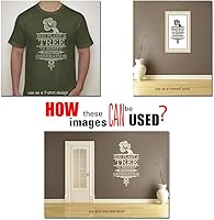 Vista 5 de Wall Art Decal Quotes Clipart-Vinyl Cutter Plotter Images-Vector Clip Art Graphics CD