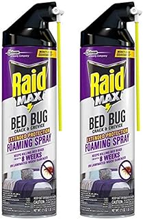 Raid Max Foam Bed Bug 17.5 Ounce (Pack of 2)