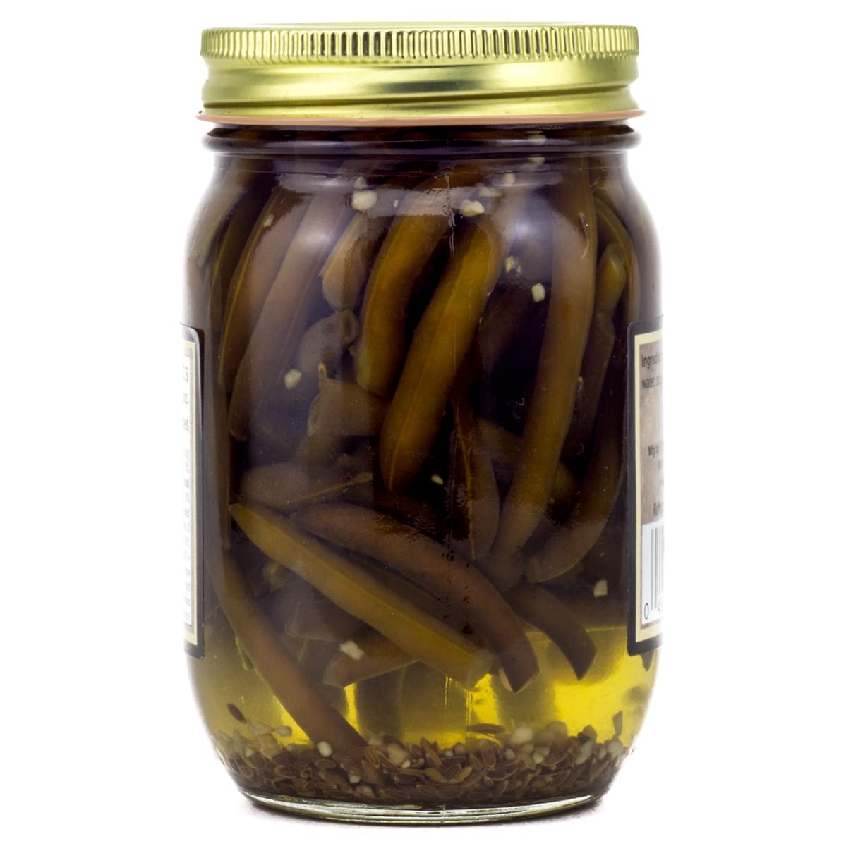 Pickled Dilly Beans Ready to Eat from Amish Country Pack of 2 Jars