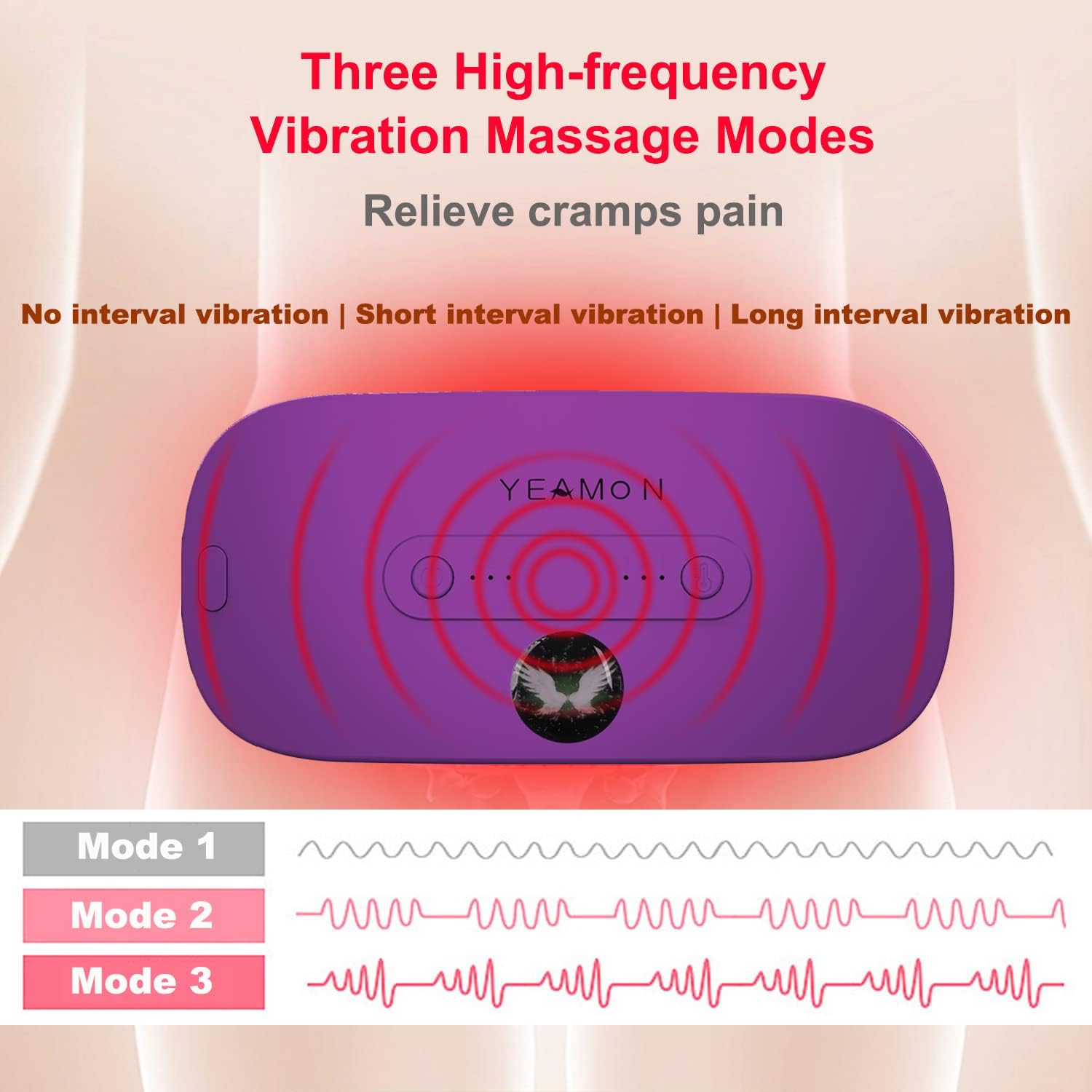 Buy Portable Cordless Heating Pad, Electric Waist Belt Device,Fast