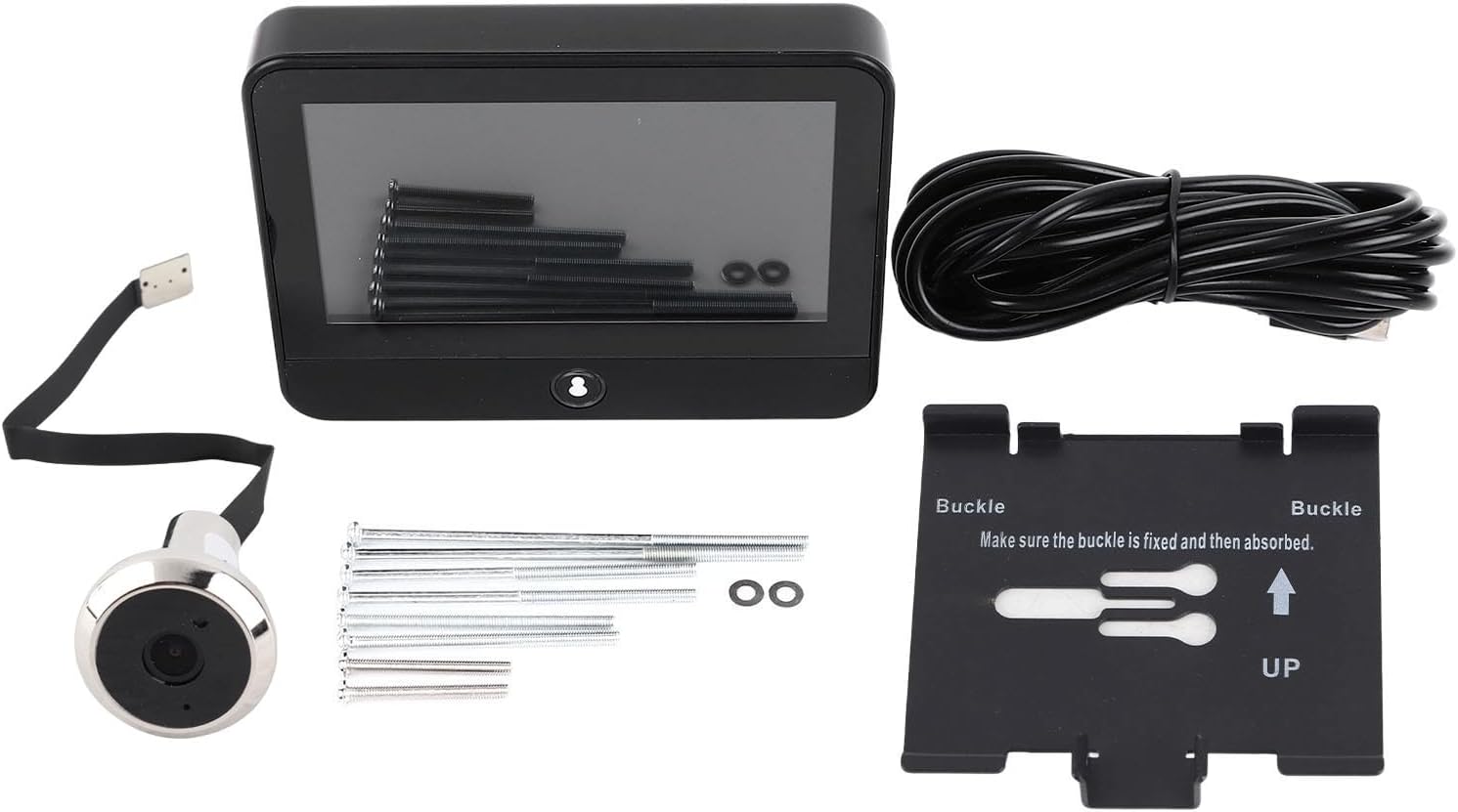 Digital Door Viewer, 1080P Door Peephole Camera with HD Screen, 120° Wide Angle, for TUYA APP, 5000mAh Battery Capacity, for Home Security