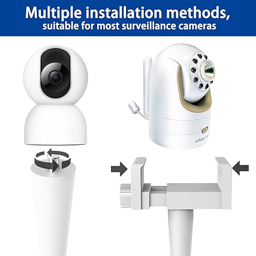 Miniatura 2 de Soporte universal para cámara de bebé y estante seguro para monitor de bebé compatible con Infant Optics DXR 8DXR-8 Pro y la mayoría de las marcas,