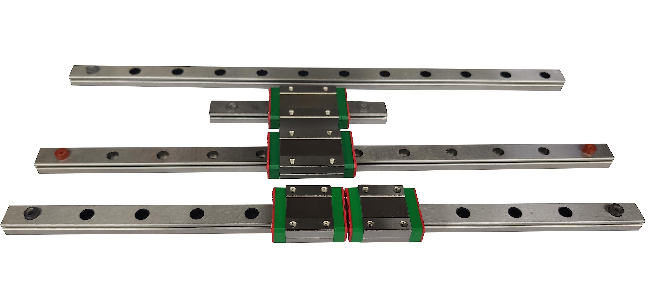 MGN12 MGN15 MGN7 MGN9 zestaw prowadnic liniowych + wózek MGN12H/MGN12C - precyzyjna miniaturowa prowadnica liniowa 200-800 mm opcje długości dla płynnego ruchu i stabilności