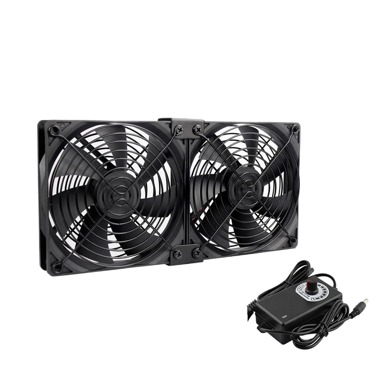Ventilateur de refroidissement 3000 TR/Min double flux pour armoire et serveur