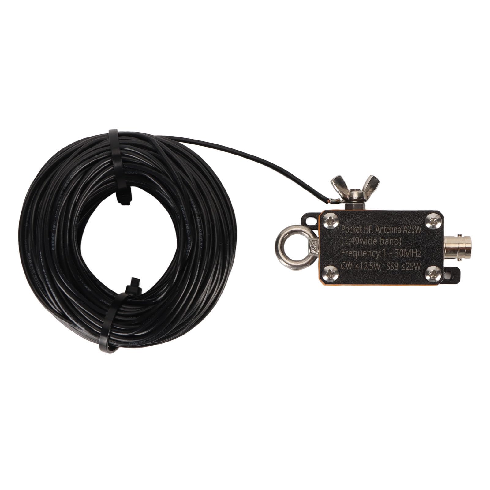 Antena Alimentada por Extremo de Corta Diseño Liviano y Duradero para una Fácil Instalación Antena Portátil de 1-30 MHz