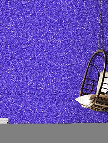 Image of Story@Home Artificial Gardening Mats Fern Wall Panels Plastic Eucalyptus Boxwood Tiles for Covering Roof, Pannel Decor Wall, Purple, 60L x 40W x 0.1H cm