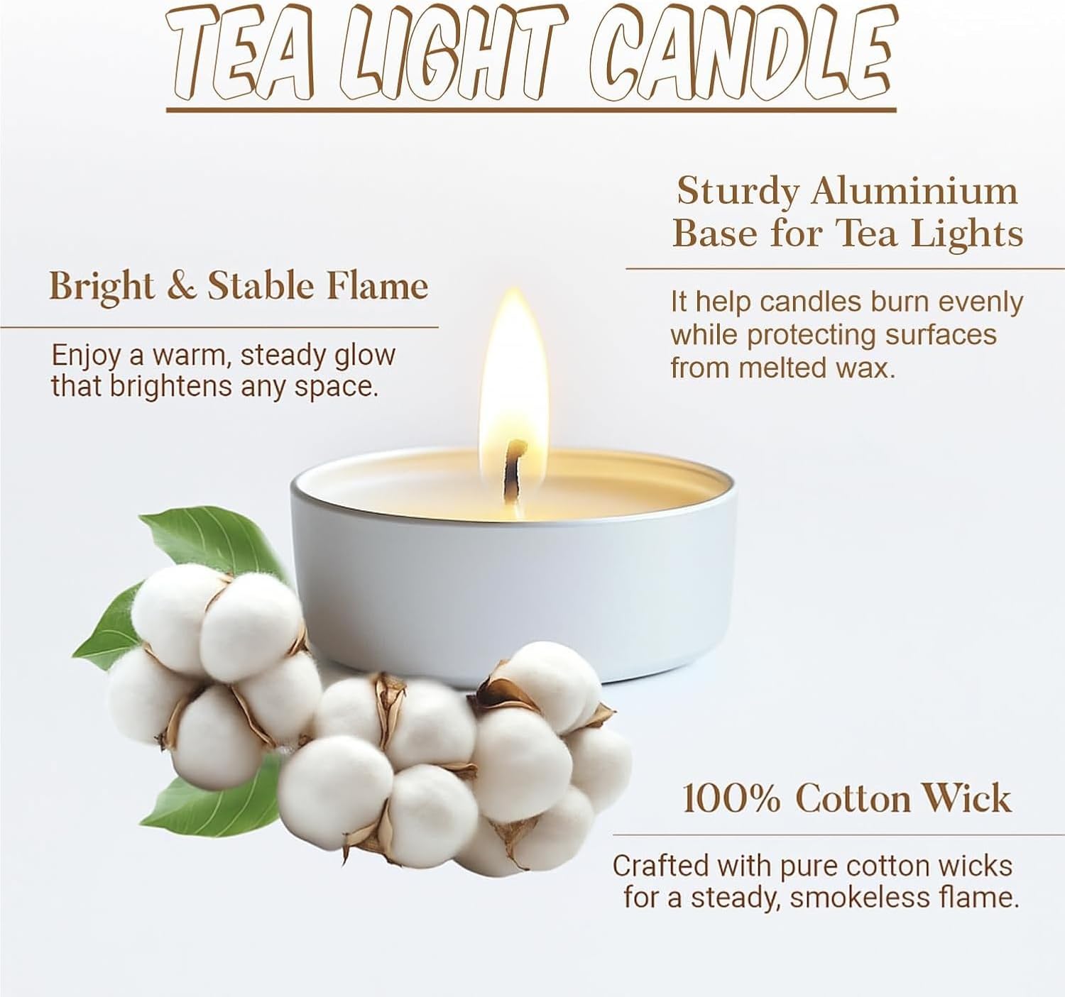 100 Pieces Tealight Candles for Diwali/Smokeless & Dripless Candle/3-Hour Long Burning Time Each/Paraffin Wax Unscented Tealight Candles for Home/Wedding/Home Decor/Emergencies (Multicolor)