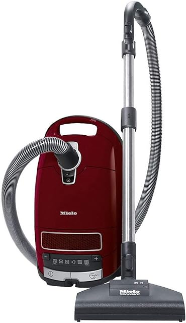 Miele 11085190 Complete C3 Cat & Dog Powerline Cylinder Vacuum Cleaner - Red