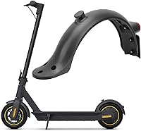Vista 8 de Protector de barro trasero para scooter eléctrico con luz trasera, ajuste universal para la mayoría de scooters plegables para protección