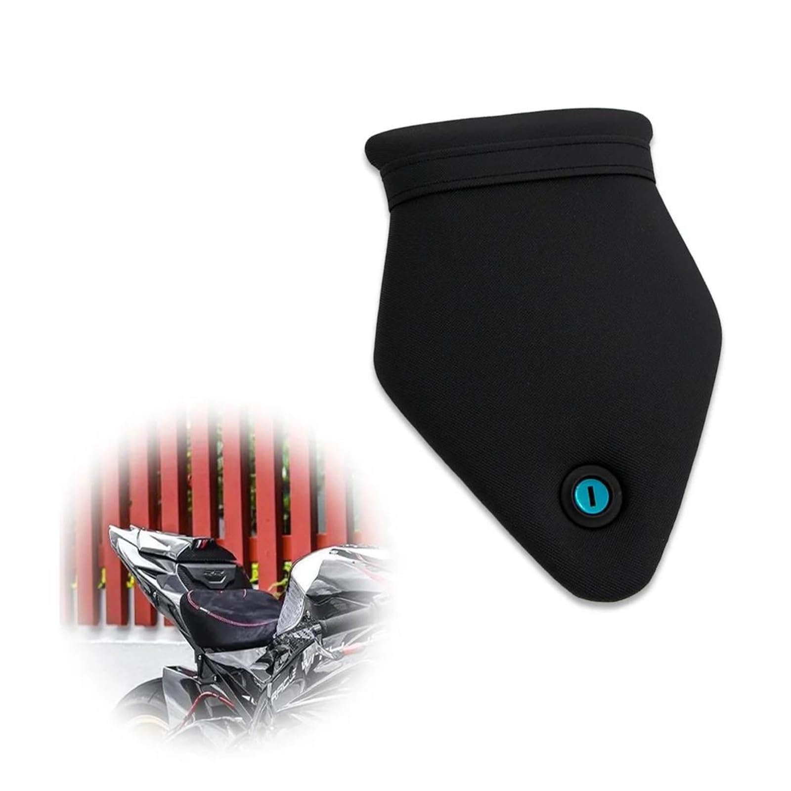 Imbottitura Per Cuscino In Pelle Per Sedile Passeggero Passeggero Posteriore Per Moto | Sella Moto Comfort Per S1000RR S1000 RR 2008-2014 Per S1000RR 2015 2016 2017 2018 Supporto Per La Parte Bassa Della Schiena