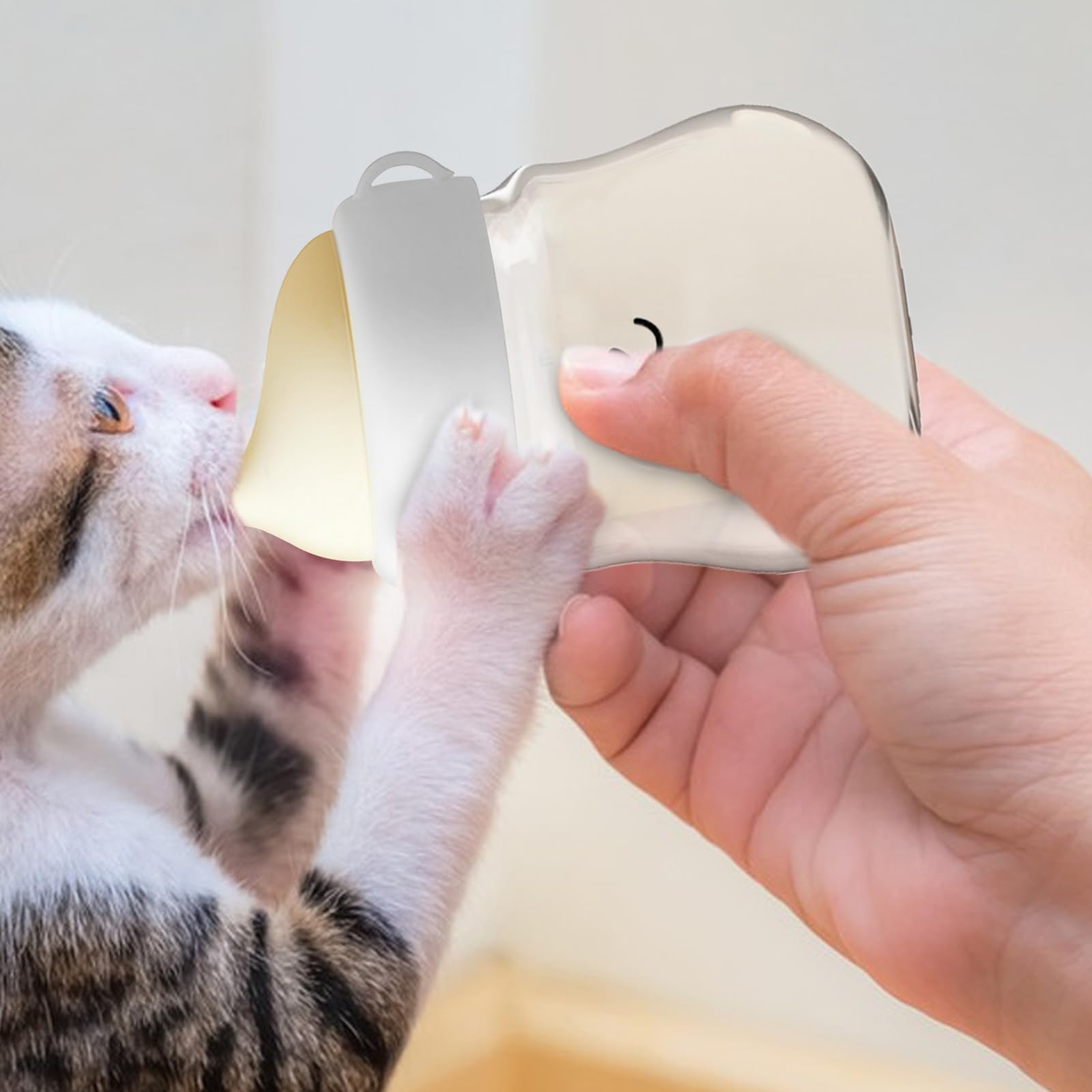 Bouteille d'allaitement de chaton - Adopraison de lait de chiot, bouteille d'animaux anti-coketing | Bouteille de lait petit animal, biberon antidérapant pour chatons, chiots et bébés animaux, nourris