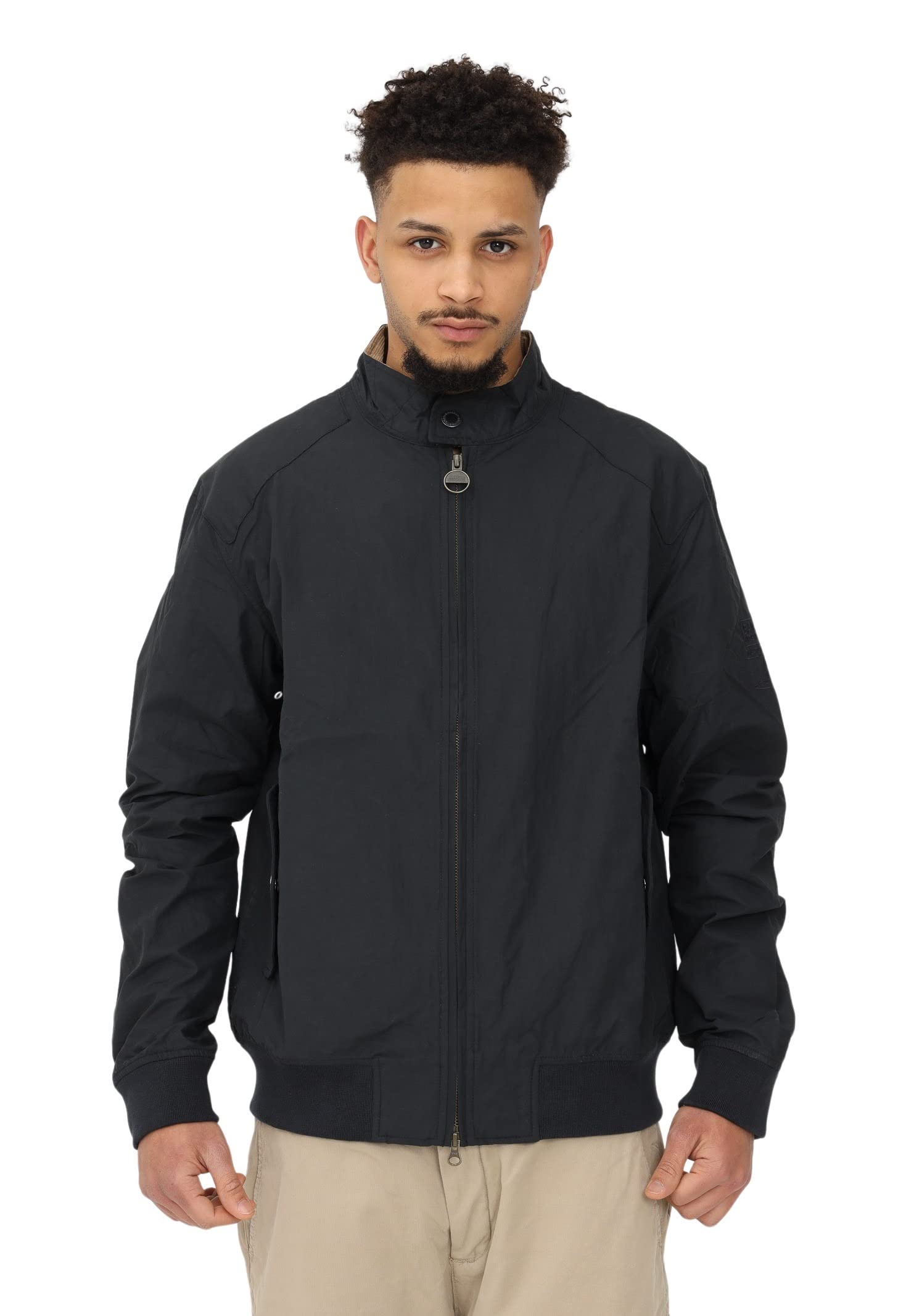 Barbour International Giacca Rectifier Harrington Uomo Navy L-image