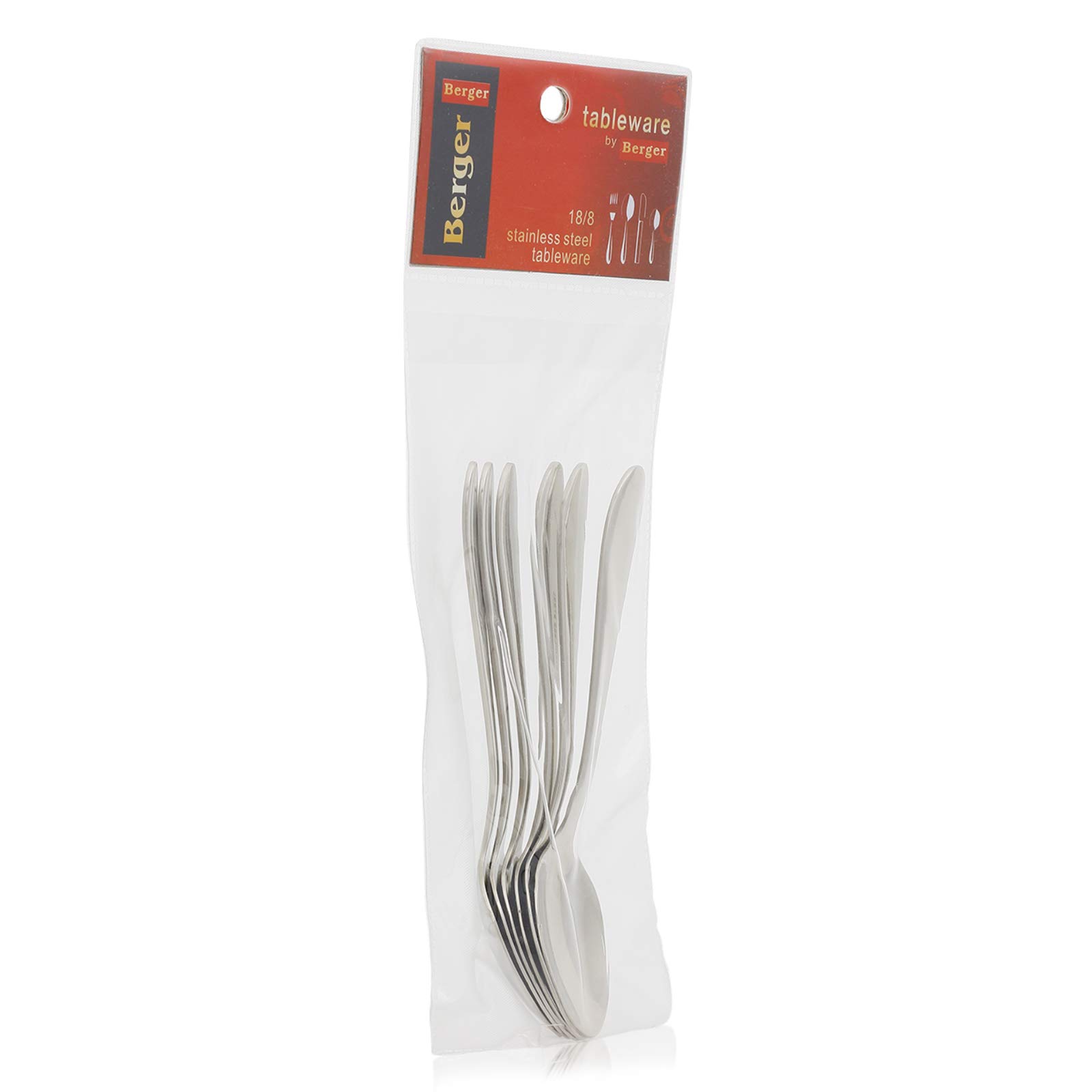Stainless Steel Tea Spoon Set, 6 Pieces