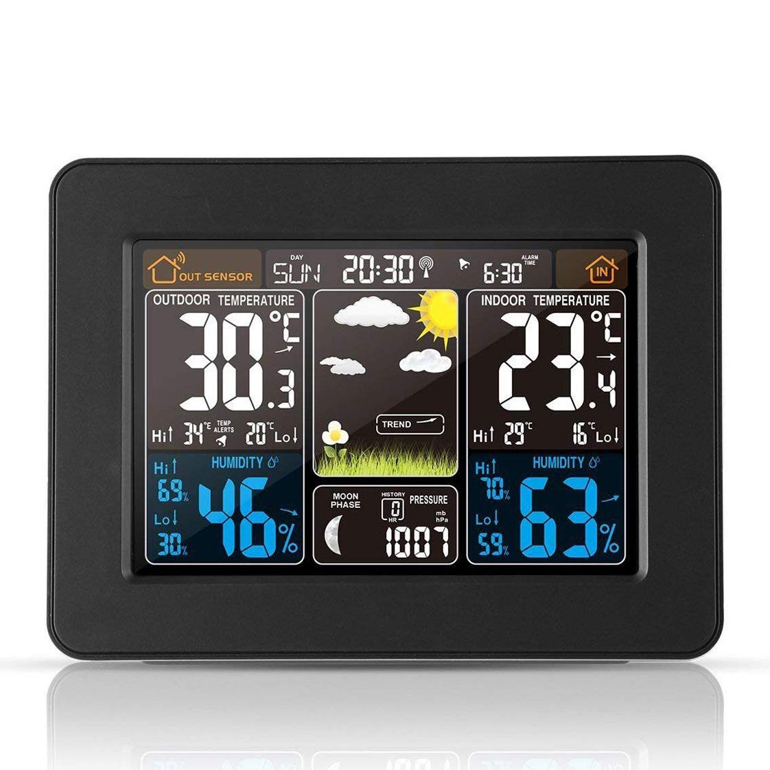 Thermomètre Hygromètre LCD Numérique De Température Intérieure De