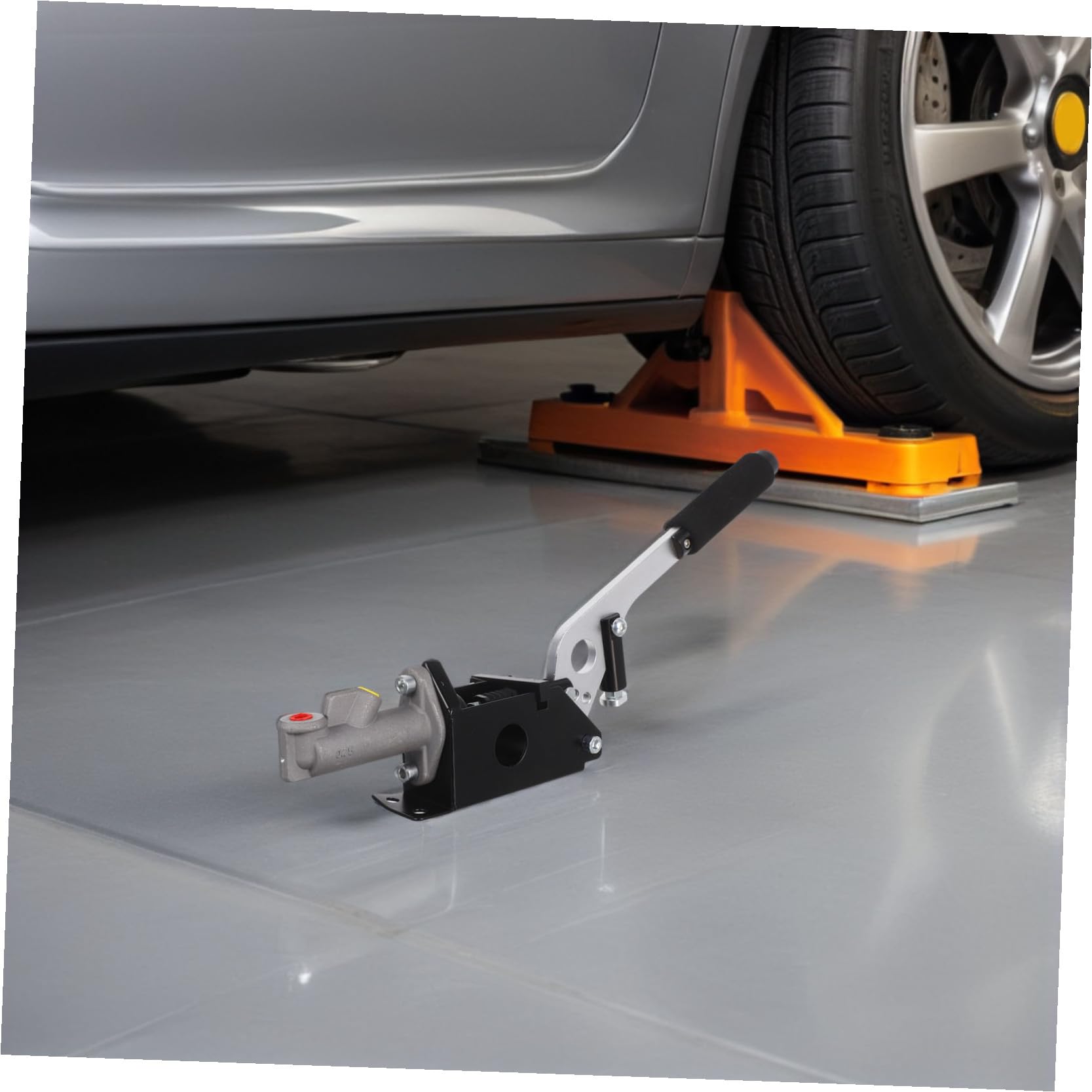 Palanca de Freno Hidráulico de Mano para Coche de Competición y Drift, con Sistema Hidráulico y Material de Aleación de Aluminio Negro Resistente Color Aleatorio