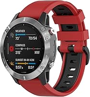 Vista 17 de Correa de reloj para Garmin Approach S62/S60, Instinct, Forerunner 945/935, Fenix 6/ GPS, correa de repuesto para reloj
