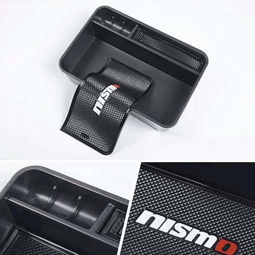 Miniatura 4 de Caja de reposabrazos para almacenamiento de divisiones, bandeja de soporte de clasificación para Nissan Patrol Y62 2010-2023 2022 2021 2020