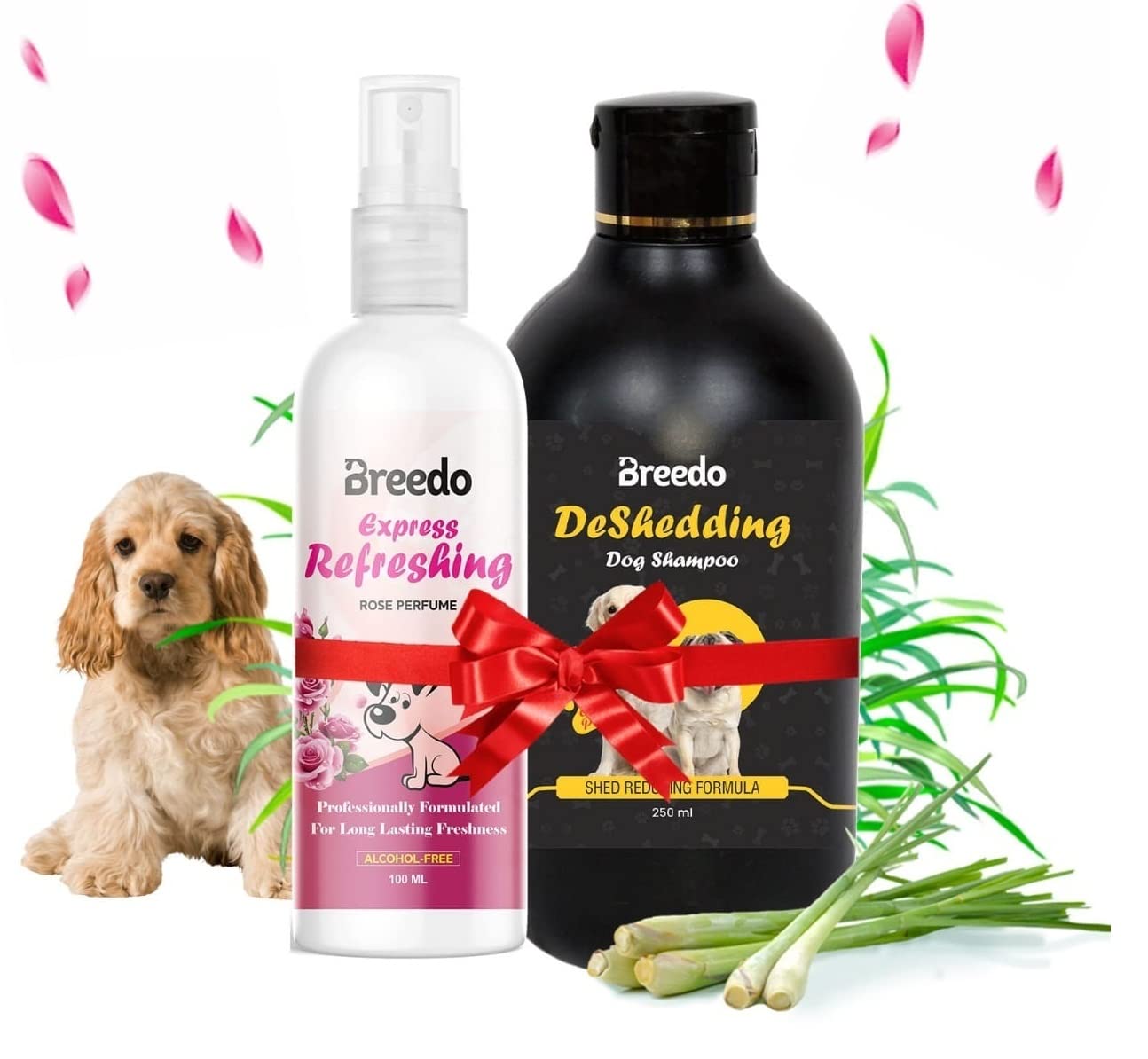 Breedo Deshedding Dog Shampoo+Rose Body Perfume Spray | Ditch to Itch - (350ml)| Dog Shampoo for Labrador and Golden Retriever| Pet Shampoo for Dogs| Shampoo for Dogs(Combo of 2) (B0BYXDSLT3) Amazon Price History, Amazon Price Tracker