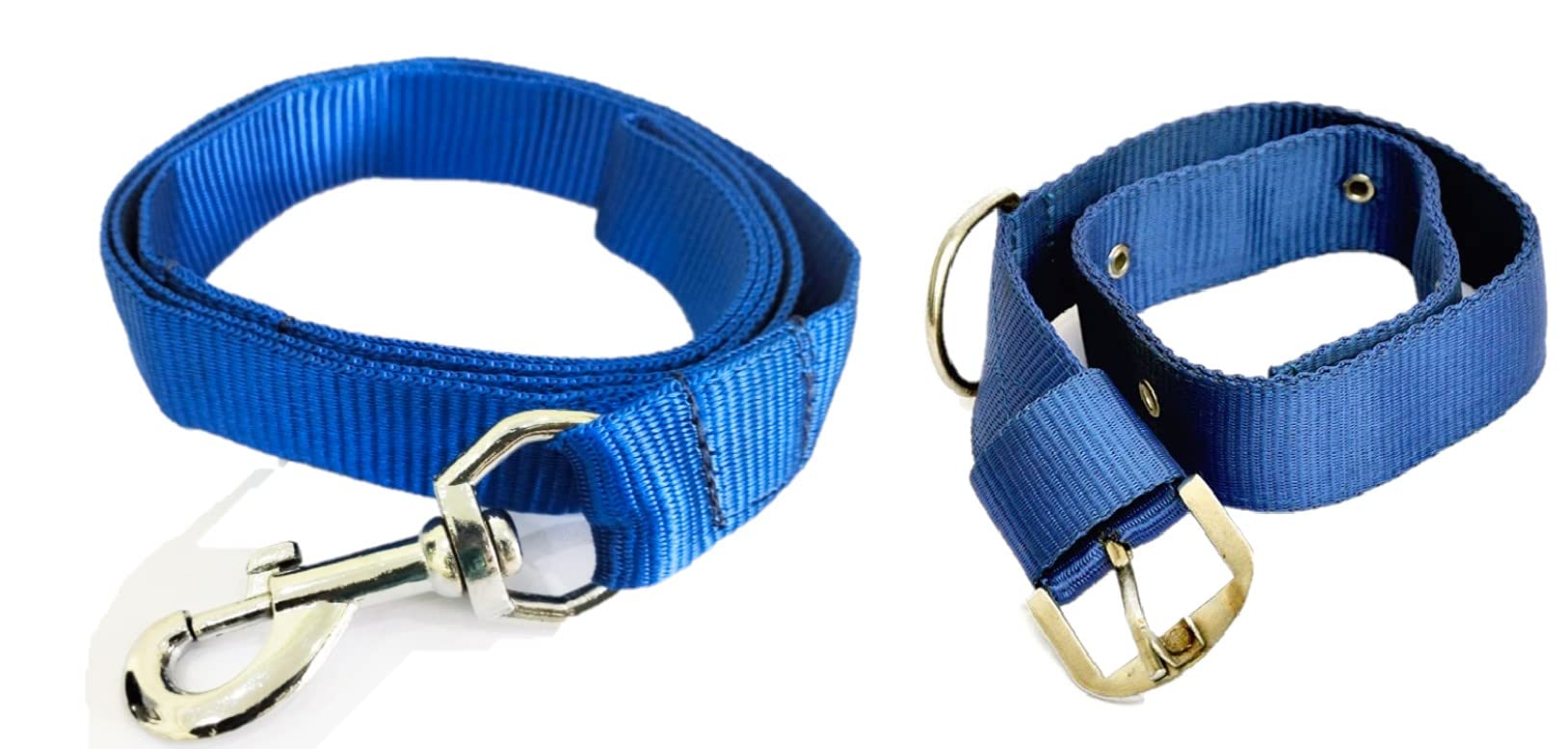 JAPIN 1.25 inch Nylon Leash Collar for Large Sized Dog- German Shepherd, Labrador, Golden Retriever (Blue) (B0B5MRMXDR) Amazon Price History, Amazon Price Tracker
