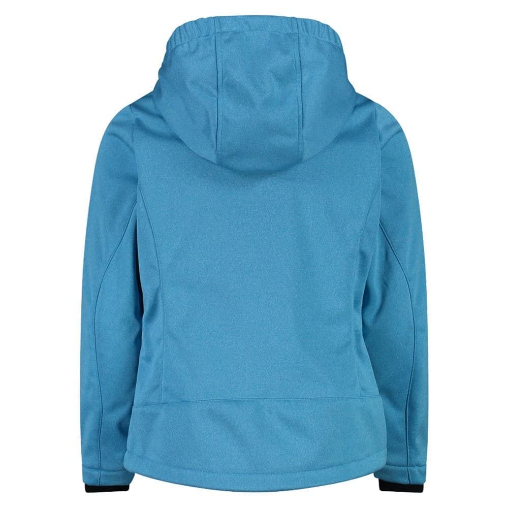 CMP Giacca In Softshell Melange Da Bambini Con Cappuccio Fisso Giacca in Softshell Melange da bambini con cappuccio fisso Unisex - Bambini e ragazzi