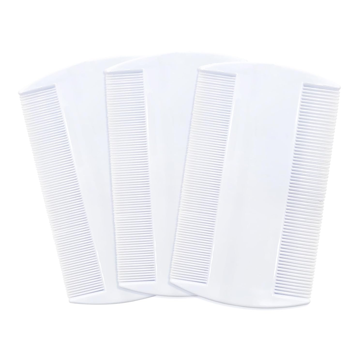 Quacc 3pcs Lice Combs Double Sided Nit Combs Remove Head