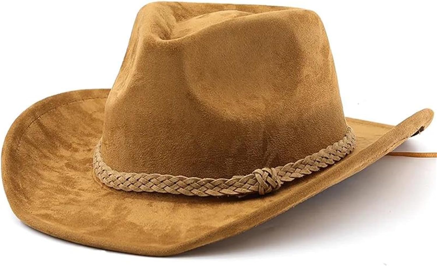 Rolled Up Edge Fedora Hat With Decorative Accessories Imitation Leather Felt Design Suitable For Riding And Fashion Styling