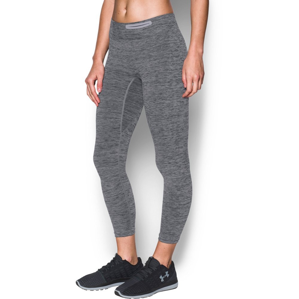 Under Armour Womens Threadborne Seamless Heathered Crop Pants