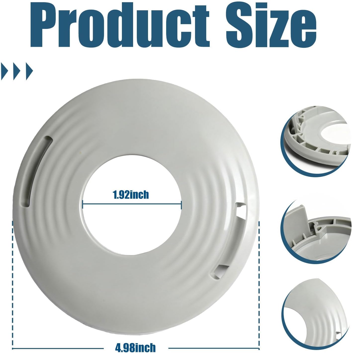 10PCS Trimmer Head Cover Cap 4002 713 9712 Fits for Stihl AutoCut 27-2 FS90 FS131R FS130R KM90R KM91R FS80R FS85R FS70R Replaces PP40027139712