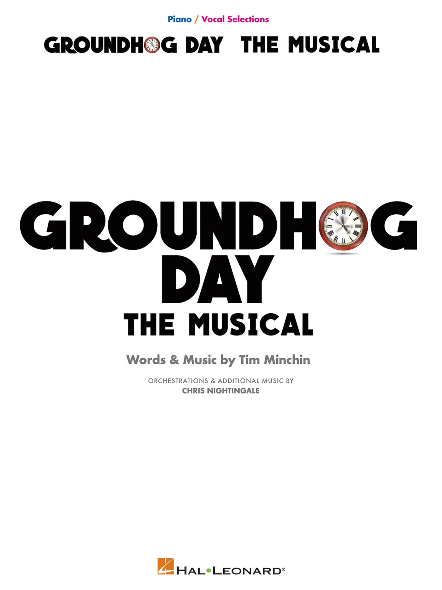 Groundhog Day: The Musical Piano/Vocal Selections