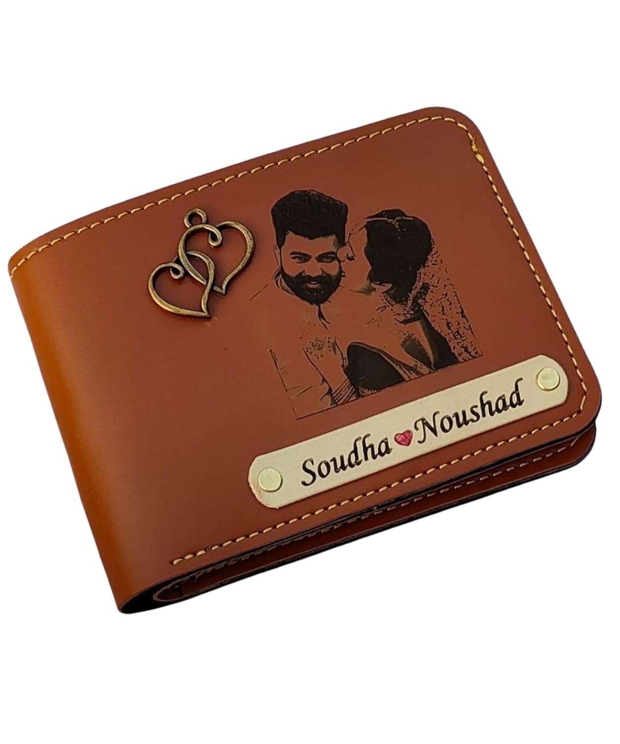 custom Your Name Customized Men's Leather Wallet, Personalized Gifts, Personalized Accessories, Multicolor (Wallet with Image)-picture-45