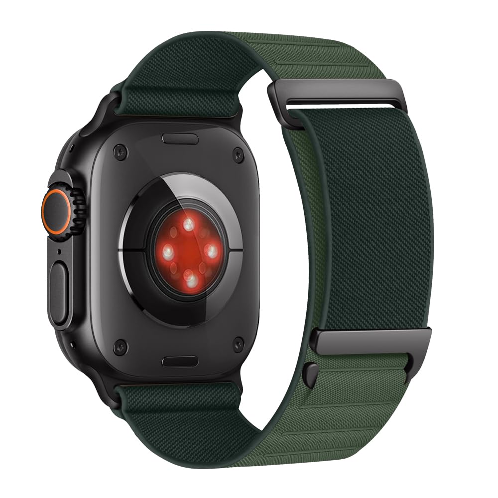 Aizgalxor Alpine Loop Armband Kompatibel mit Apple Watch Ultra 49mm 46mm 45mm 44mm 42mm(Series 3/2/1), Sport Geflochten Ersatzarmbänder Kompatibel für iWatch Ultra 2/Series 10/9/8/7/6/5/4/3/2/1/SE