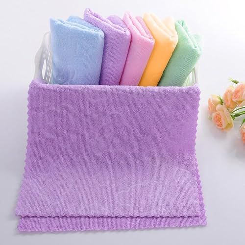 Confezione da 5 panni in microfibra, 30,5 x 30,5 cm, riutili...