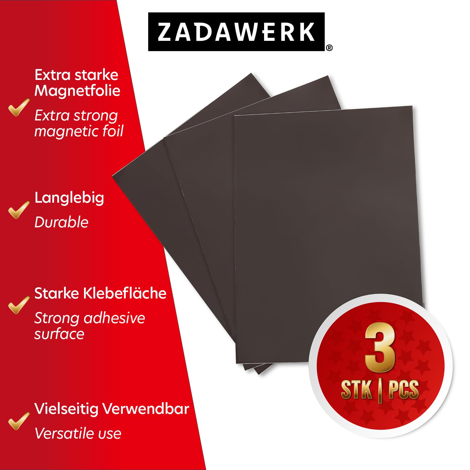 2 Pièces Tableau Blanc Souple Aimanté Pour Réfrigérateur Tableau