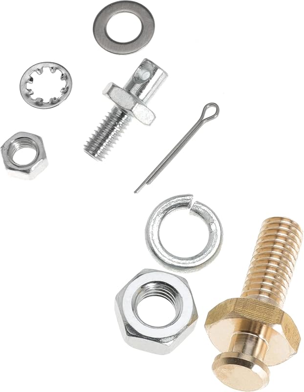 Kit de Prisioneiros para Kickdown da Transmissão e Cabo do Acelerador Deridi 2040/8009 para Chevrolet 1977 ou posterior – 2 unidades