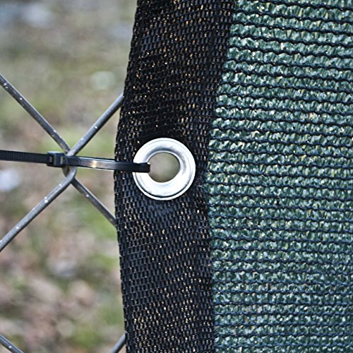 image for ALEKO PLK0650DG Fence Privacy Screen Outdoor Backyard Fencing Windscre