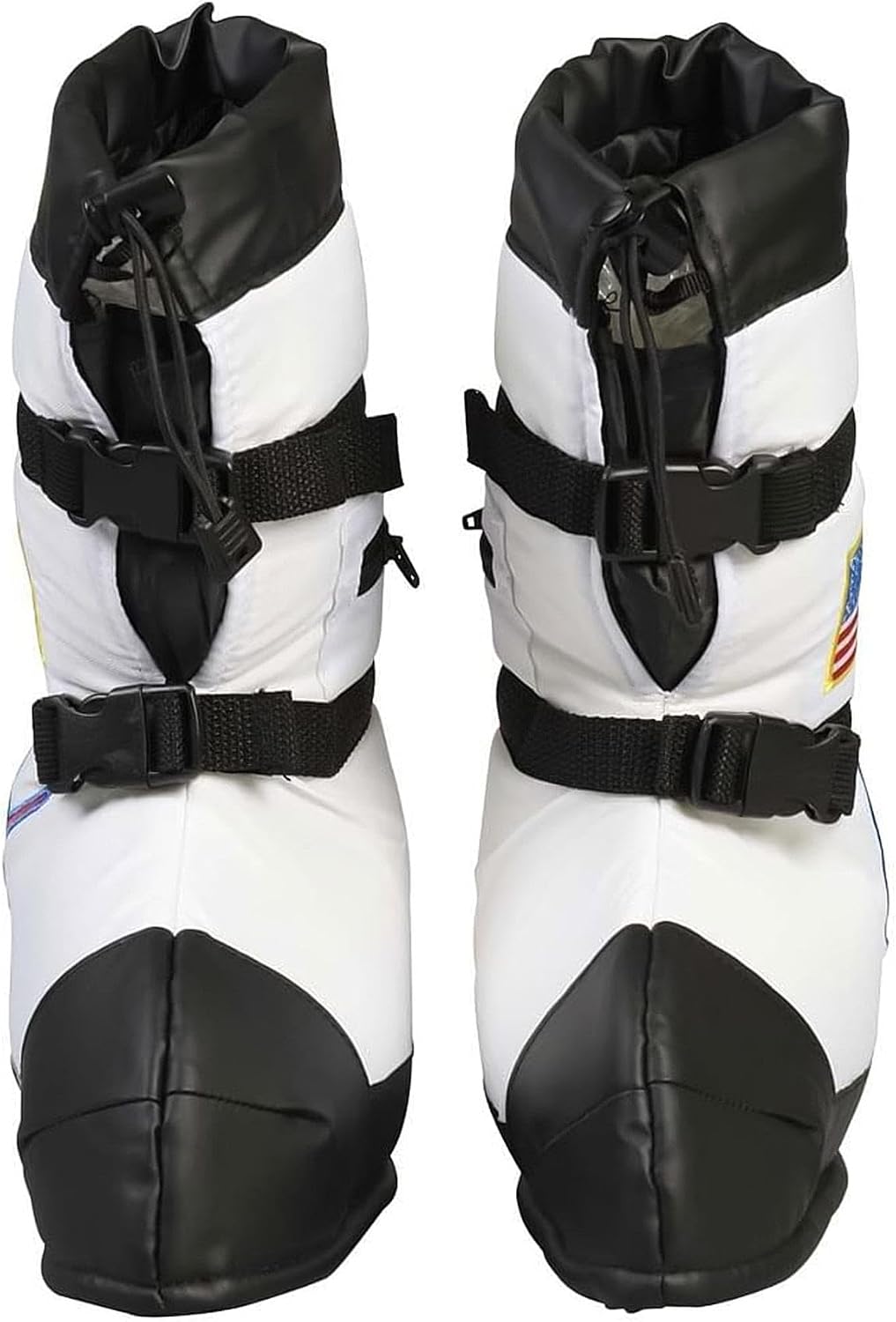 Aeromax Astronaut Boots, size Small, White, with NASA patches