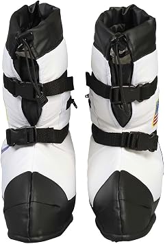 Aeromax Astronaut Boots, size Small, White, with NASA patches