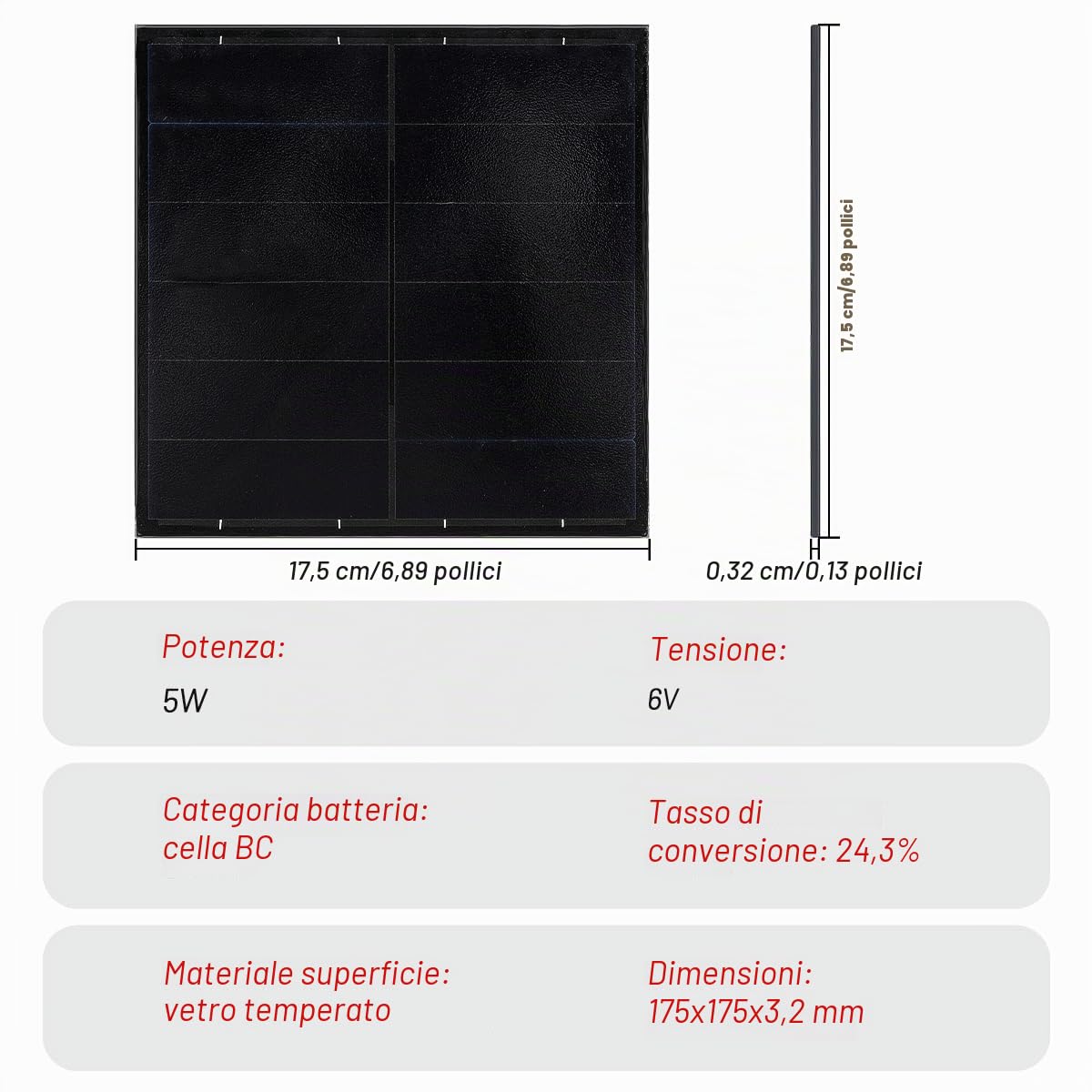 Kit pannello solare D5-1A 5W con controller batteria per Heltec V3 ESP32 LoRa modulo per fai da te Meshtastic Meshcore LoRa Node Kit da 868MHz