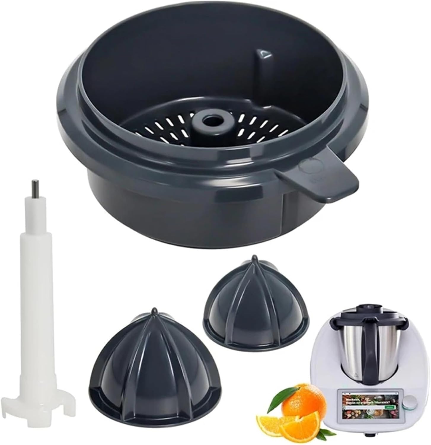 Processor Accessories Juicer Orange Press Set Orange Juice Attachment Plastic Juicing Machine Part Suitable for TM5 TM6 K92B13AC1200411