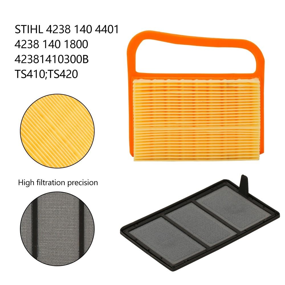 Filtro Aria Sthil Filtre à Air Préfiltre Pour Stihl TS410 TS420 - Foto 11