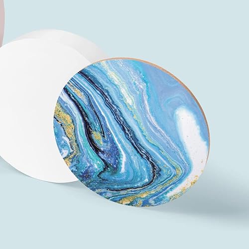 Miniatura 3 de Mármol - Transfer- - Hojas - 12 piezas de 4.5 x 12 pulgadas patrón de acuarela - Papel de sublimación pre-ed para camisetas de bricolaje, prensa de