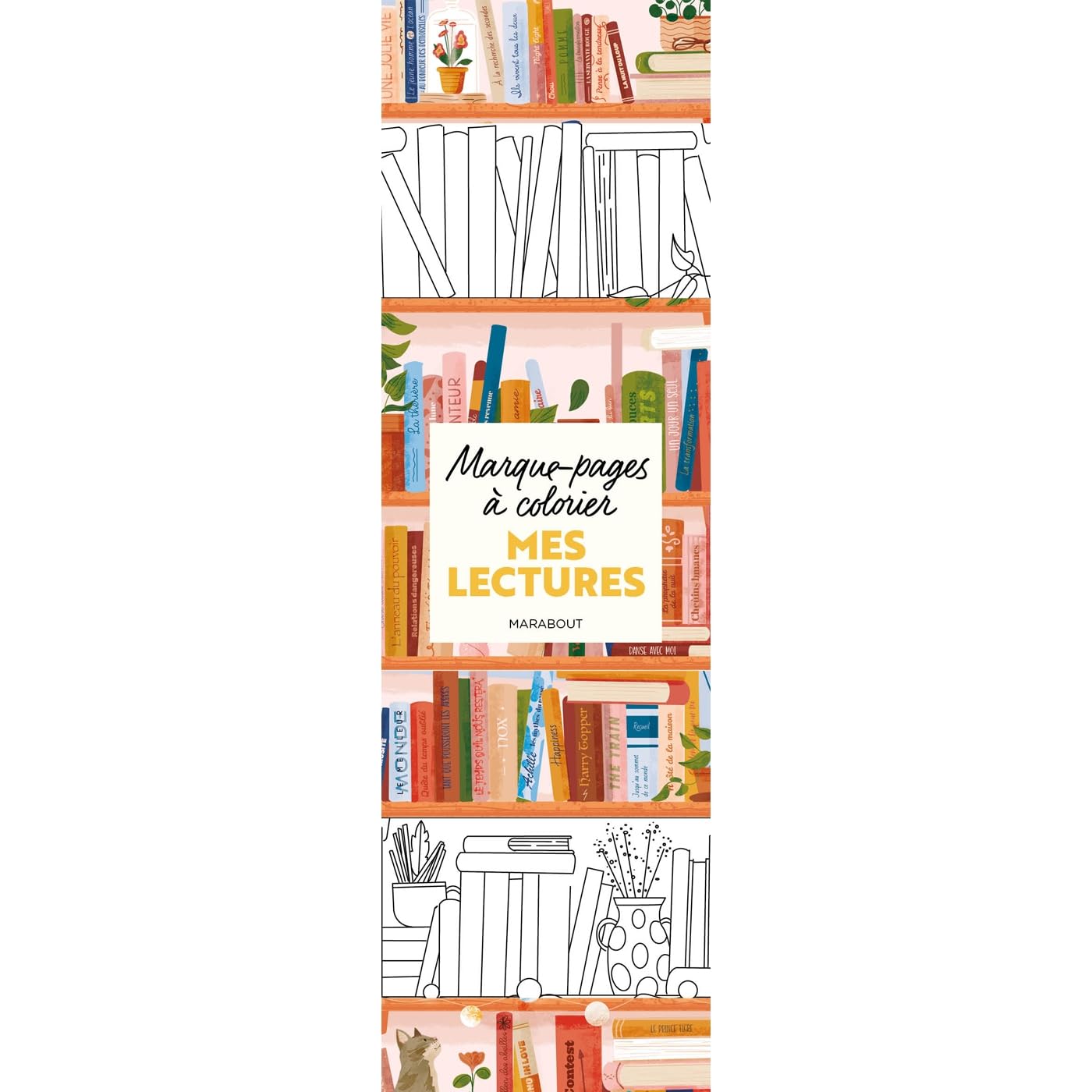 Marque-pages à colorier - Cosy: 31611