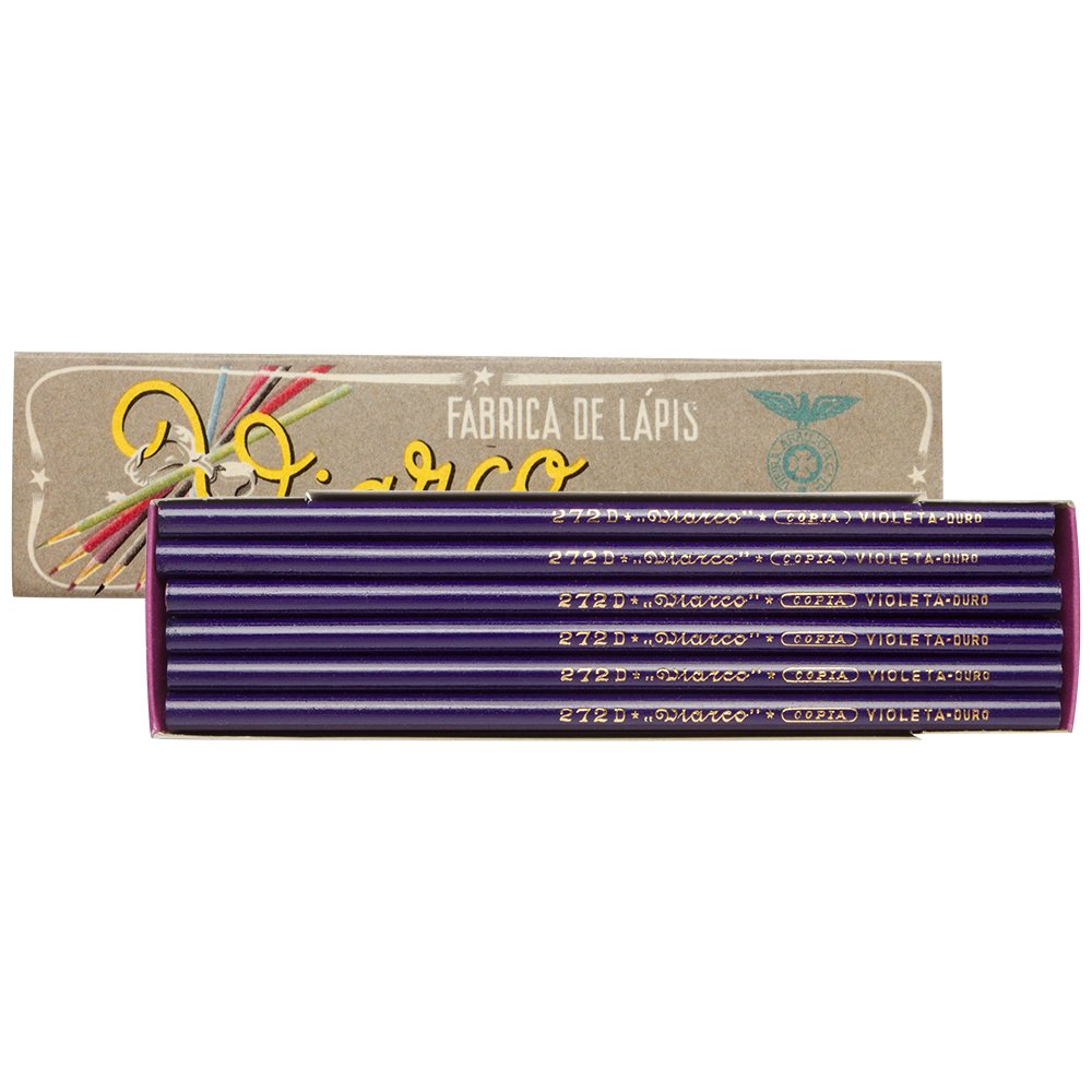 Viarco : Vintage Copying Pencil : Pack of 12 HB : Violet